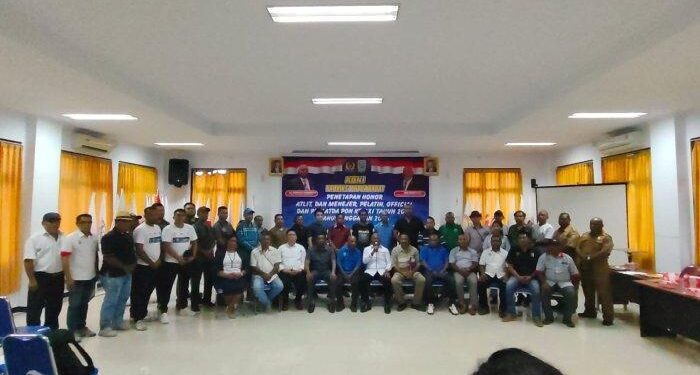 Target Papan Tengah PON XXI Aceh-Sumut, KONI Papua Barat Tetapkan Jadwal Puslatda