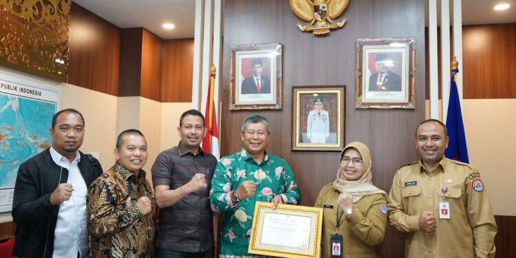 Bupati Anambas Sambangi Kantor BNPP