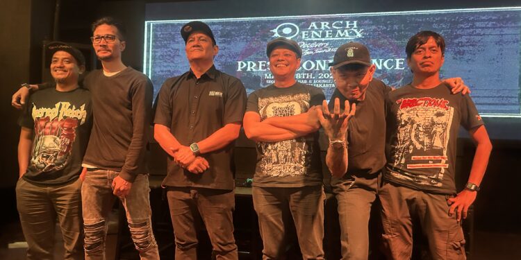 Rangkaian Arch Enemy Tour “Decievers” Asia Tour 2024 Ditutup di Jakarta