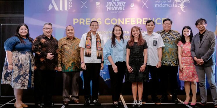 Mas Menteri Yakin BNI Java Jazz Festival 2024 Dorong Pencapaian Target Kunjungan Wisman dan Wisnus