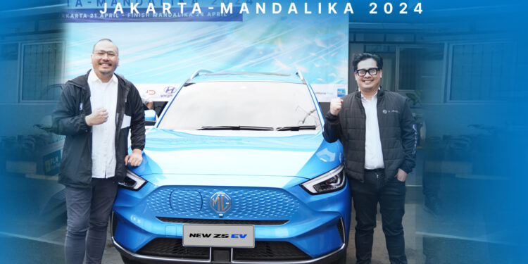 EV Journey” dari Jakarta ke Mandalika, Langkah MG Buka Jalan Kendaraan Listrik di Tanah Air