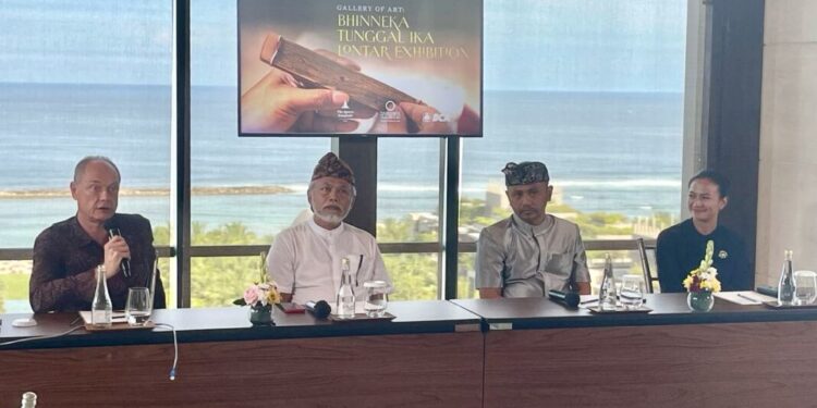 The Apurva Kempinski Bali Hadirkan Pameran Lontar Kitab Sutasoma