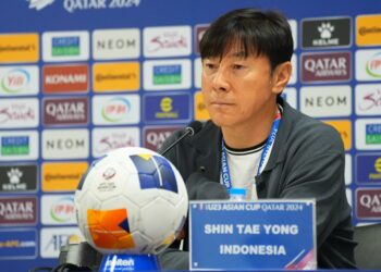 Shin Tae-yong Optimistis Garuda Muda Lolos ke Olimpiade 2024