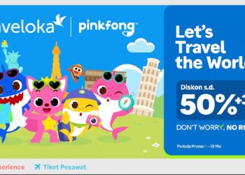 Traveloka Bersama Baby Shark Ajak Keluarga Jelajahi Dunia dengan Diskon Istimewa