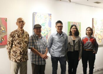 Antonius Kho Mempercantik Artspace Artotel Thamrin Jakarta Dengan Pameran Bertema “Love Robots”