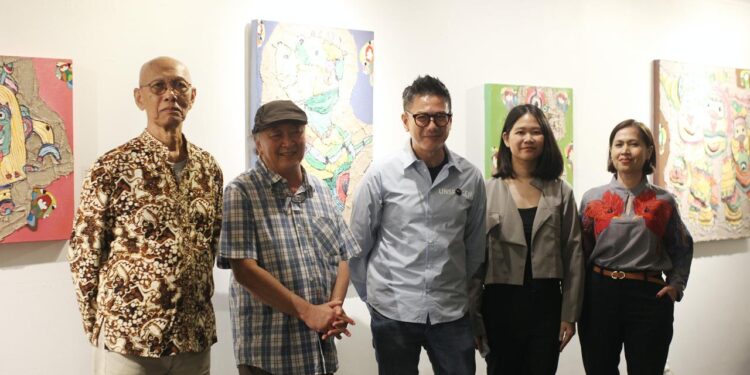 Antonius Kho Mempercantik Artspace Artotel Thamrin Jakarta Dengan Pameran Bertema “Love Robots”