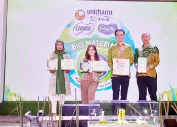 Peduli Lingkungan Hidup, PT Unicharm Launching 3 Produk Berbahan Bio Material
