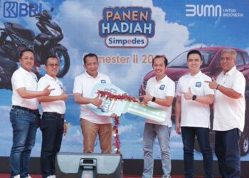 BRI KC Jakarta Pasar Minggu Gelar Undian Panen Hadiah Simpedes
