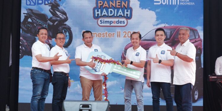 BRI KC Jakarta Pasar Minggu Gelar Undian Panen Hadiah Simpedes