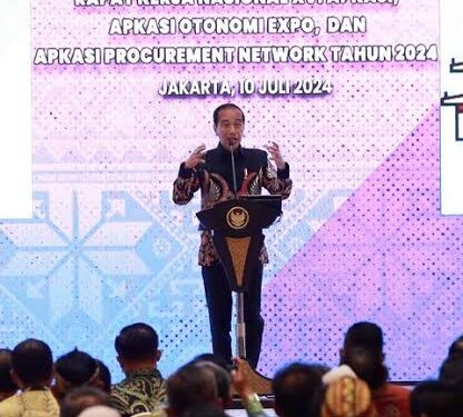 Otonomi Expo dan Procurement Network Secara Resmi Dibuka Jokowi