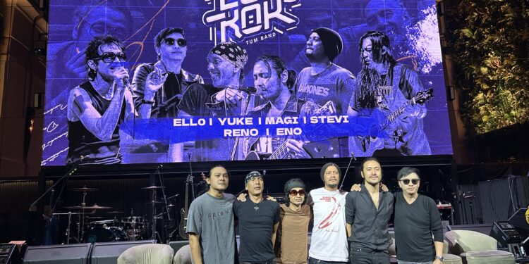 “LOH KOK TUM BAND” Project Baru Ello Tahitoe, Yuke DEWA, Eno NTRL, Stevie Item, Magy /RIF dan Reno Fahreza,Ramaikan Musik Indonesia