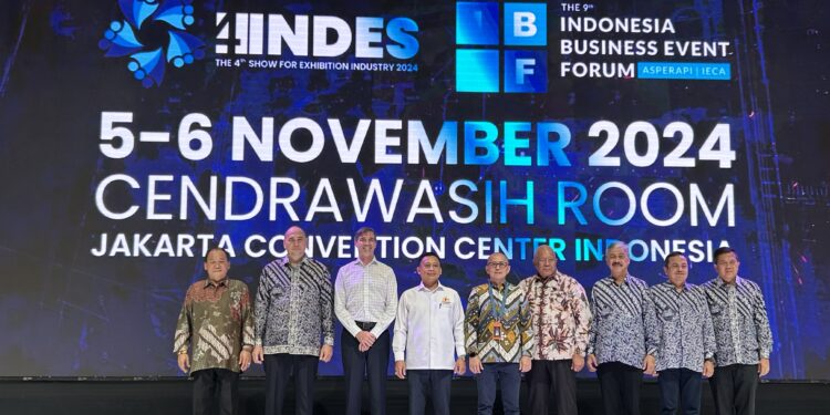 Mendukung Pertumbuhan Industri MICE di Indonesia, Asosiasi Perusahaan Pameran Indonesia (ASPERAPI) INDES 2024 Resmi Dibuka