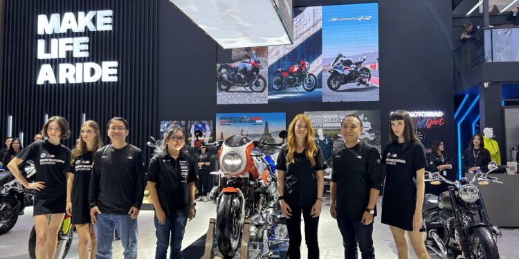 Peluncuran Produk BMW Motorrad Indonesia di Indonesia International Motor Show 2025