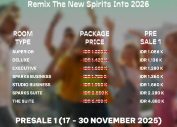 “Wanderer Years Ahead: Remix The New Spirits” Meriahkan Tahun Baru 2026 di Sparks Life Jakarta