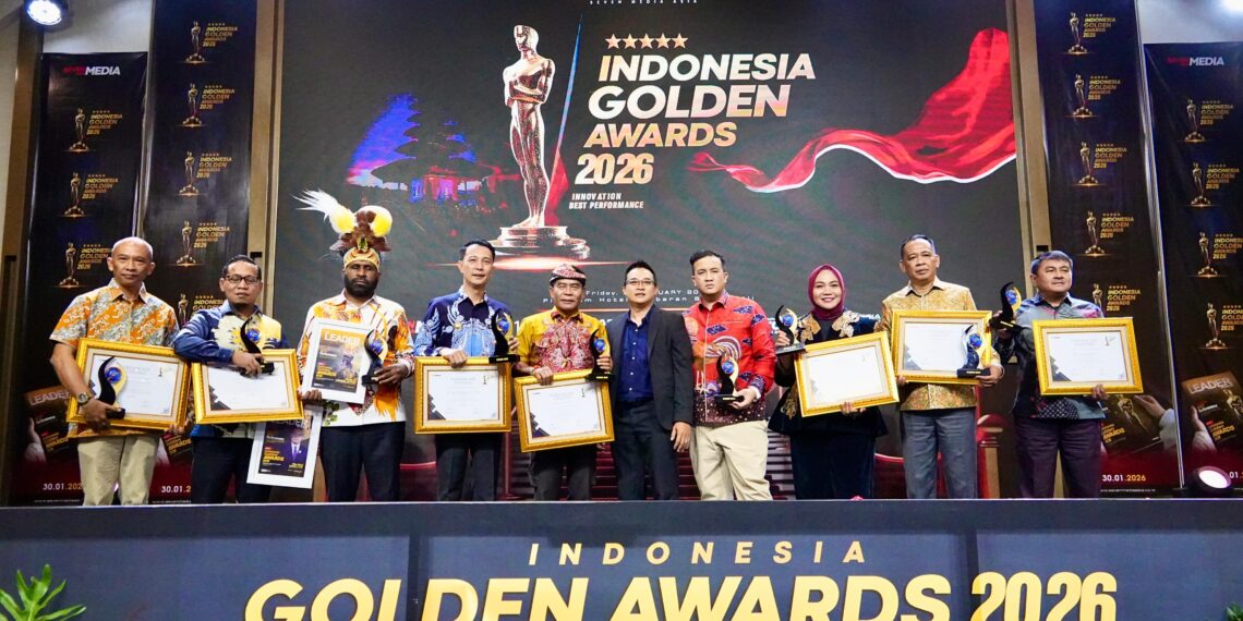 Gubernur Kaltara Zainal A. Paliwang Raih “The Best Governor 2026” di Indonesia Golden Awards di Bali