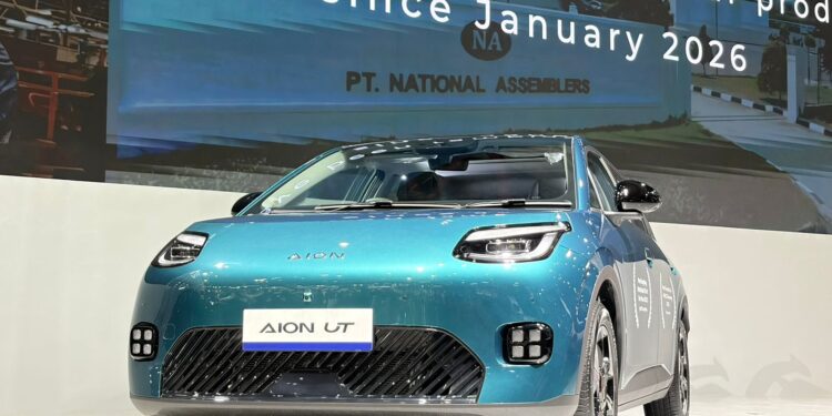 GAC AION UT Tegaskan Komitmen Kendaraan Listrik di IIMS 2026