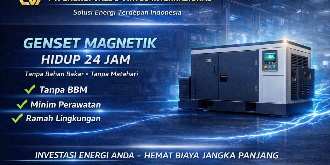 Revolusi Energi Dimulai: Genset Magnetik, Solusi Listrik Tanpa Batas