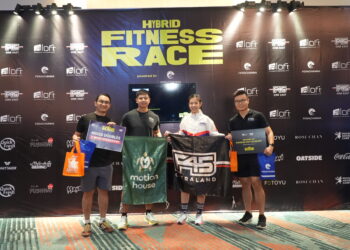 Perkuat Komunitas Hidup Sehat, Aloft Surabaya Pakuwon City dan F45 One East Gelar Hybrid Fitness Race Perdana