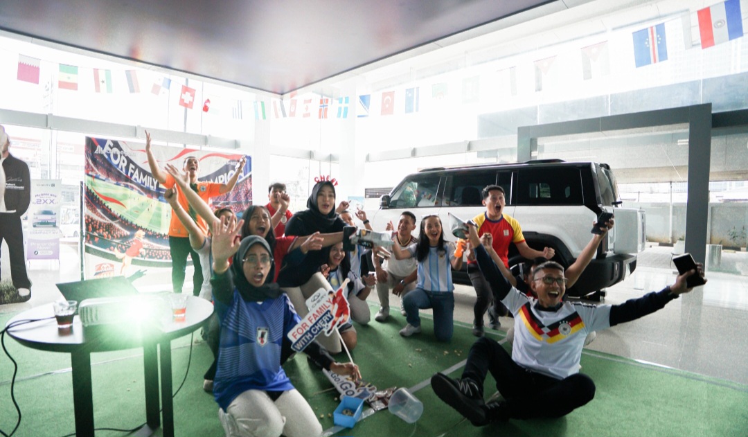 Chery Hidupkan Demam Sepak Bola, Jadikan Jaringan Diler Ruang Kebersamaan Keluarga