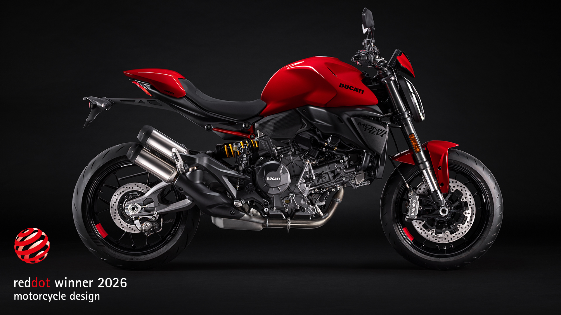 Ducati Monster Raih Red Dot Design Award 2026, Tegaskan Ikon Desain Motor Italia