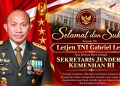 Dari Tanah Papua ke Pucuk Birokrasi Pertahanan, Letjen TNI Gabriel Lema Resmi Jabat Sekjen Kemhan RI